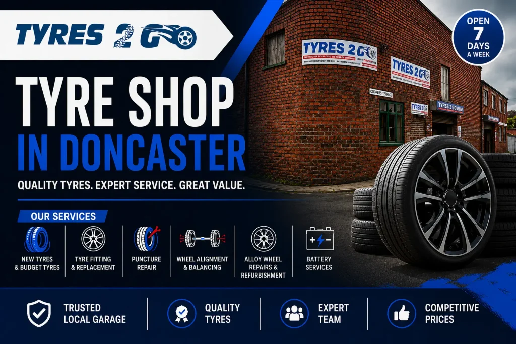 Tyre Shop in Doncaster for Quality Tyres and Expert Garage Services